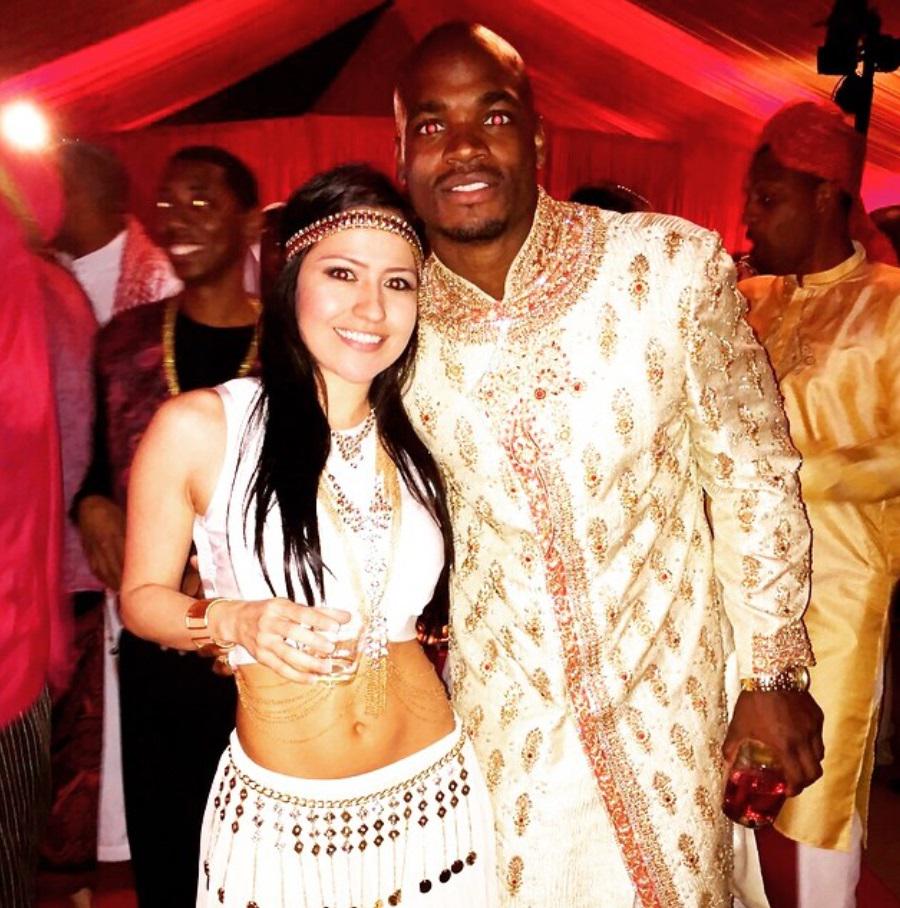 Adrian Peterson Happy Birthday Song at his Arabian B-Day Bash  