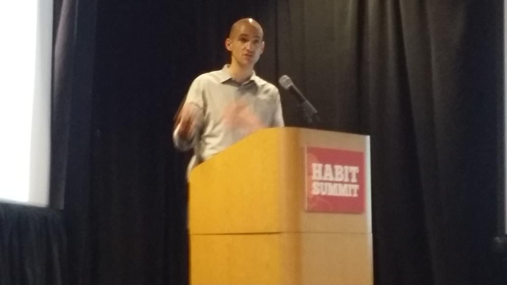 Time for #HabitSummit! @nireyal kicks it off with focus on enterprise habit formation.