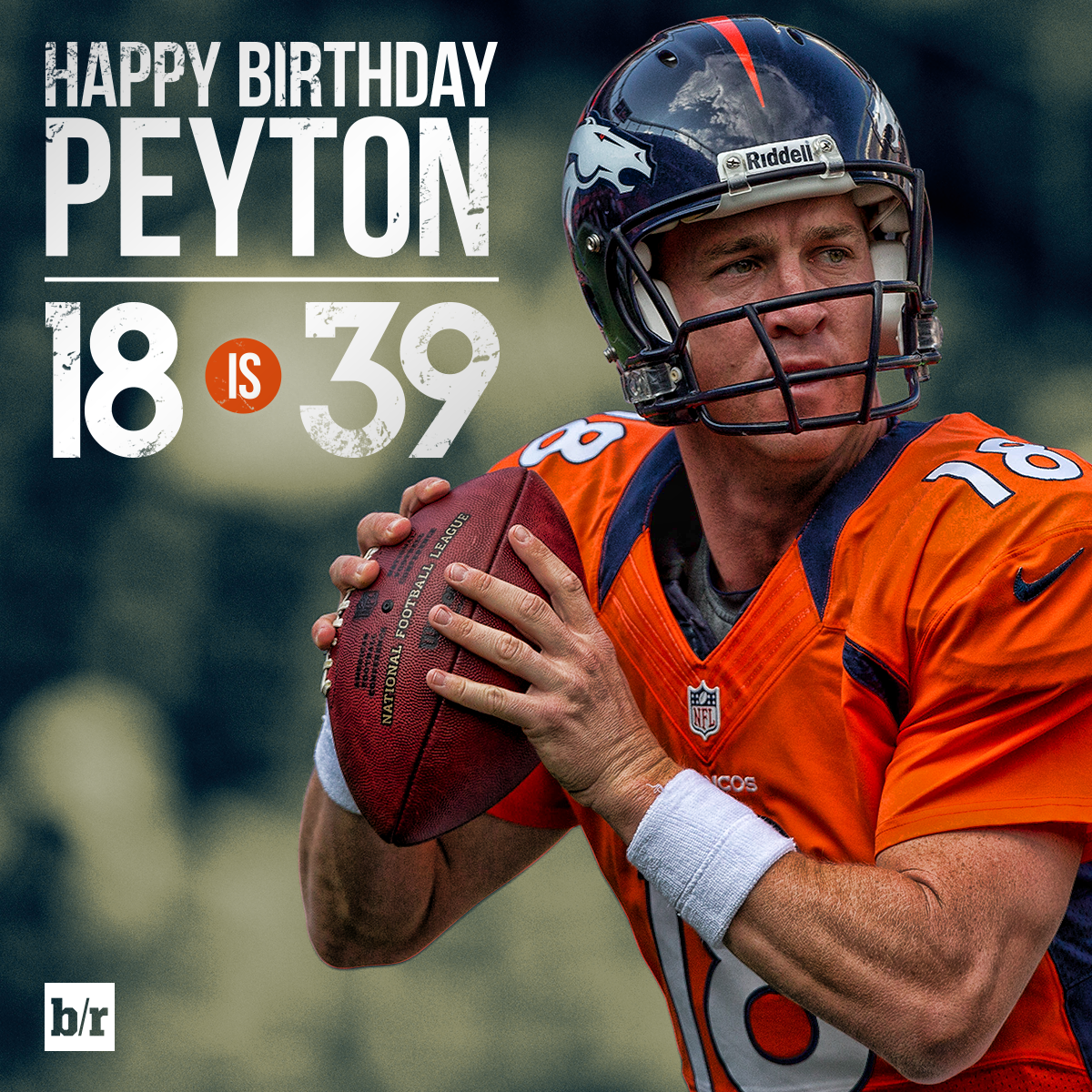 Happy 39th birthday to Peyton Manning! 