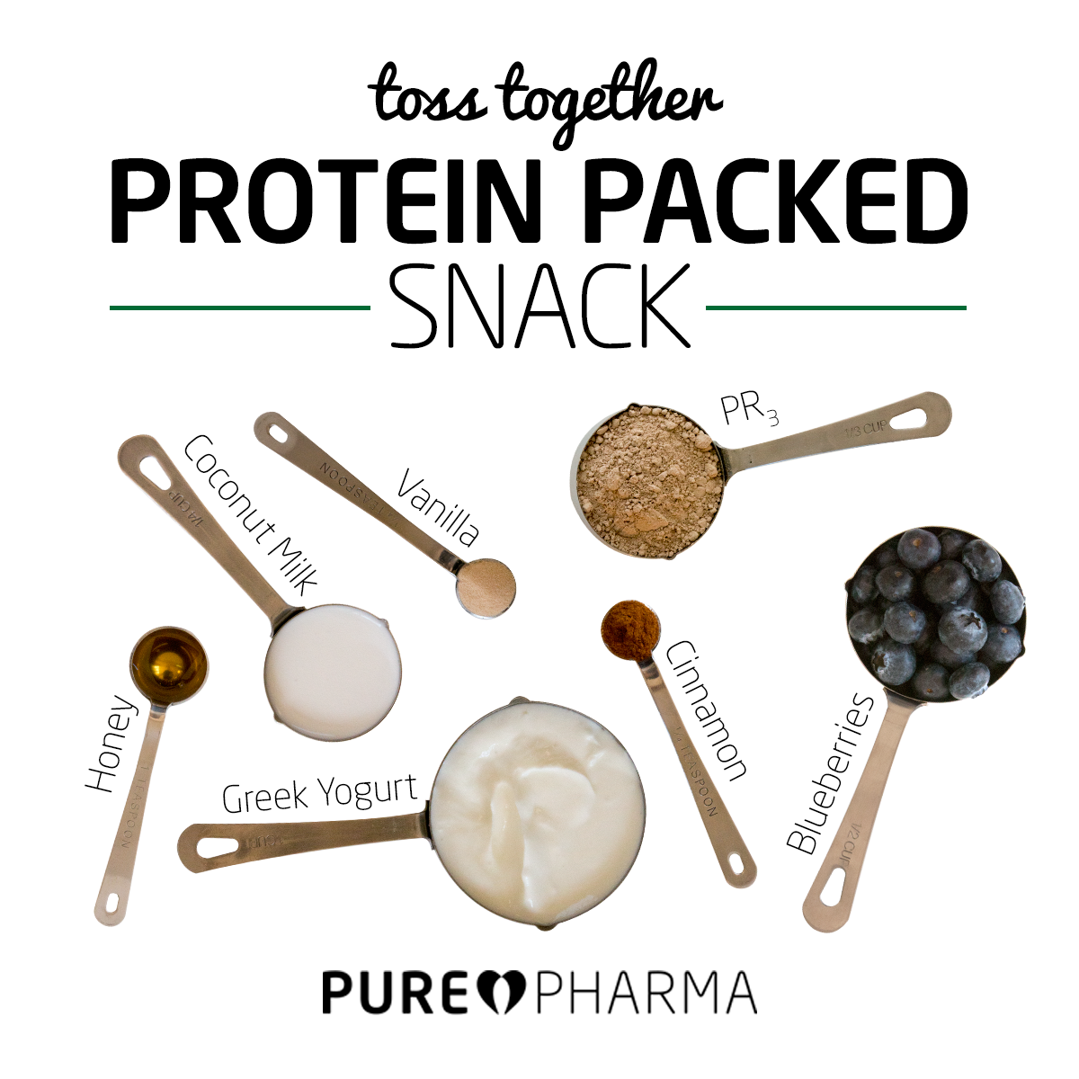 All you need is a bowl. purephar.ma/1NbEPk8 #protein #powersnack