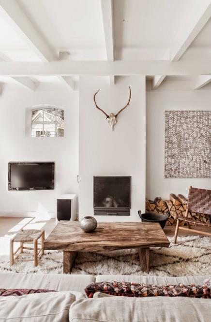 Hout kun je op veel manieren integreren in je #interieur.  bit.ly/1v4Yjnw #inspiratie