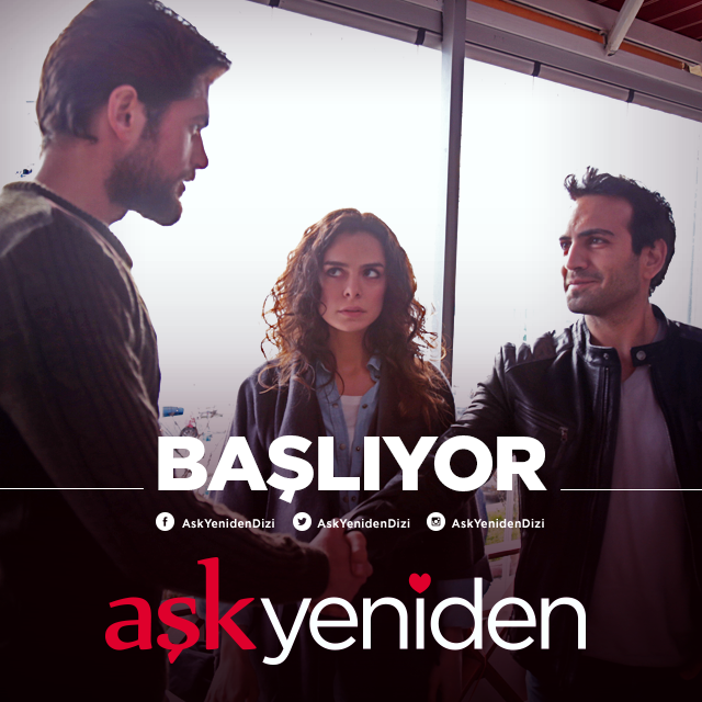 AskYenidenDizi's tweet photo. #AşkYeniden'in aşk dolu yeni bölümü için nefesler tutuldu! Herkes ekran başına, macera başlıyor! #benimleçıkarmısın http://t.co/inFavfBMYw