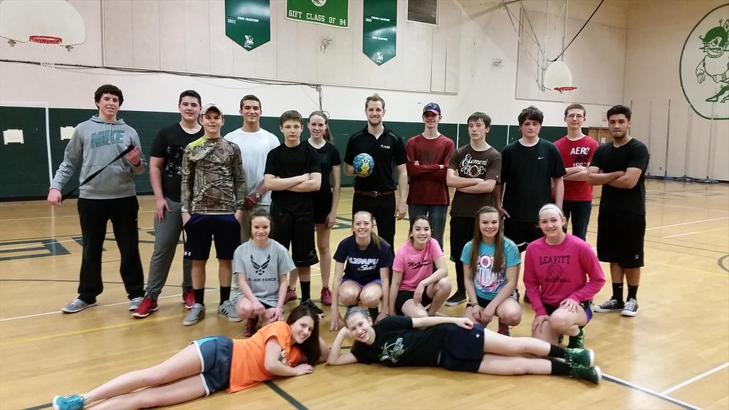LeavittPhysEd's tweet photo. Great day with @BrianEduHRM. Thank you so much! #polarrocks http://t.co/BMvnckDbEw