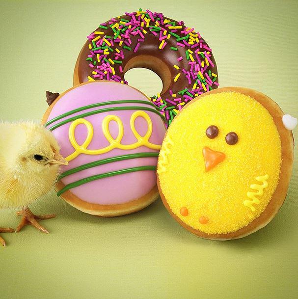 krispykreme's tweet image. The perfect way to kick off the spring season is with these tasty treats #BringSpring