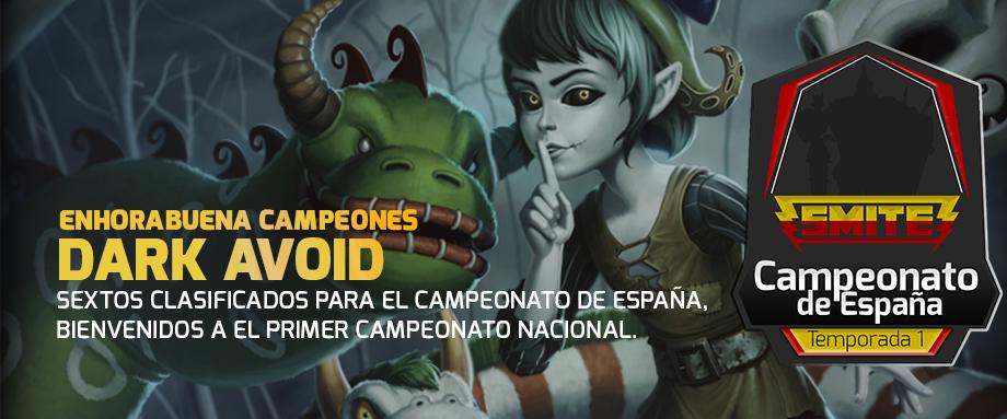 TrekzaES's tweet photo. Nuestras felicidades #DarkAvoid por vuestra clasificación por 2-0 en la final frente a #EqualityGaming. http://t.co/ryPIpJoVV4