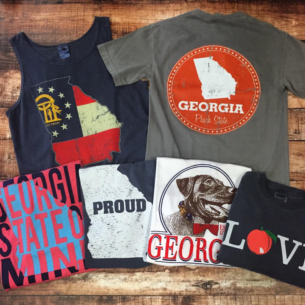 Come by and check out our Georgia Line! #WeLoveGeorgia #PeachState