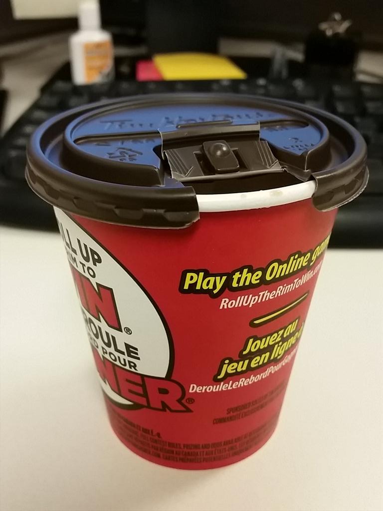WattKristin's tweet photo. Thank you @917thebounce  for the coffee and snacks from all of us at the @citadeltheatre #MIKECHALUTSHOW #timhortons http://t.co/gGBfTu3DCs