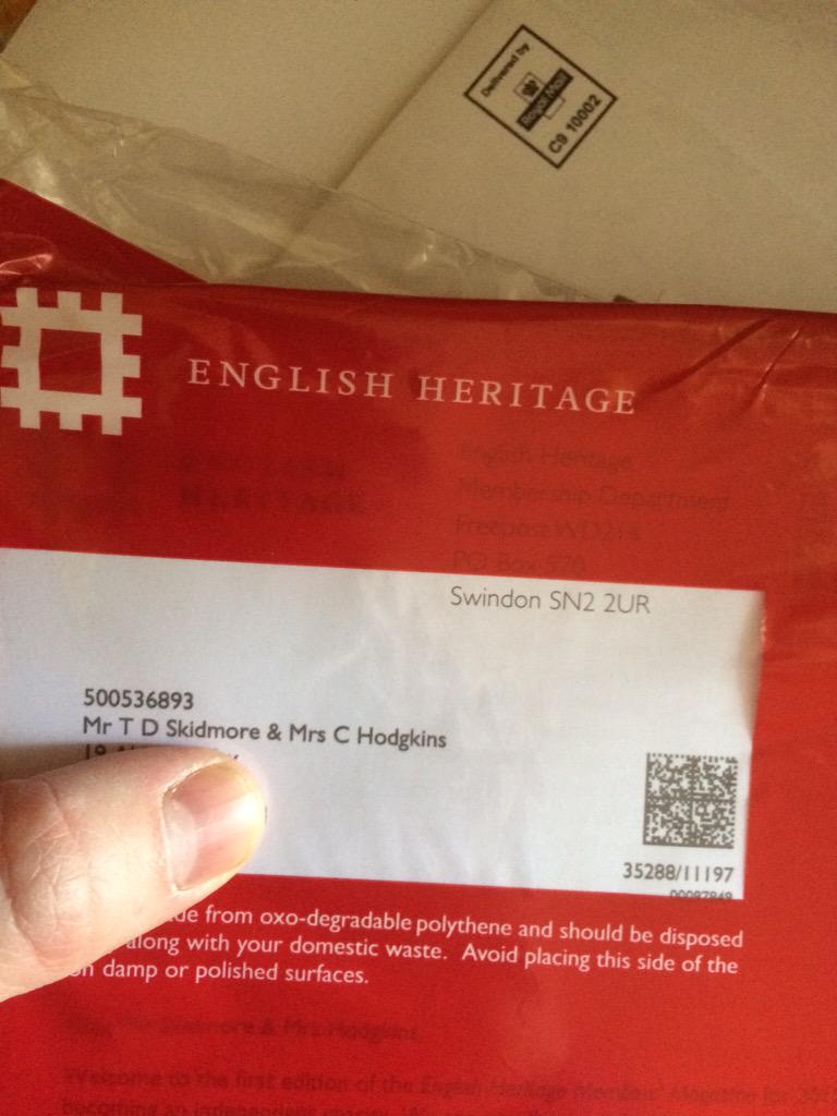Nick_Skidmore's tweet image. Thanks @EnglishHeritage for the heads up that my partner has had a sex change and bunked up with my dad #databasefail
