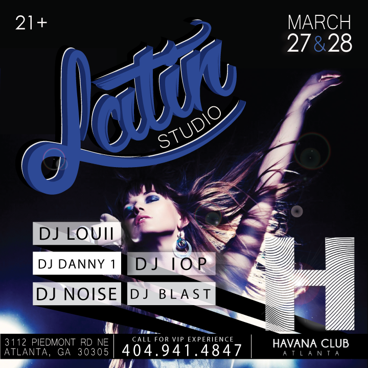 Havanaclub_atl's tweet photo. Come dance the night away with us in our Latin Studio! #callingalllatinas #nationalpuppyday #clublife #havanaclubatl http://t.co/Sd5cdV515T