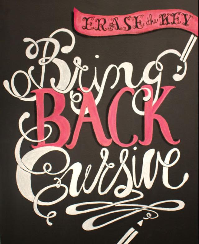 YasTrulyBl3ss3d's tweet image. How will kids learn to sign their name on a document? #educateourkids  #bringbackcursive