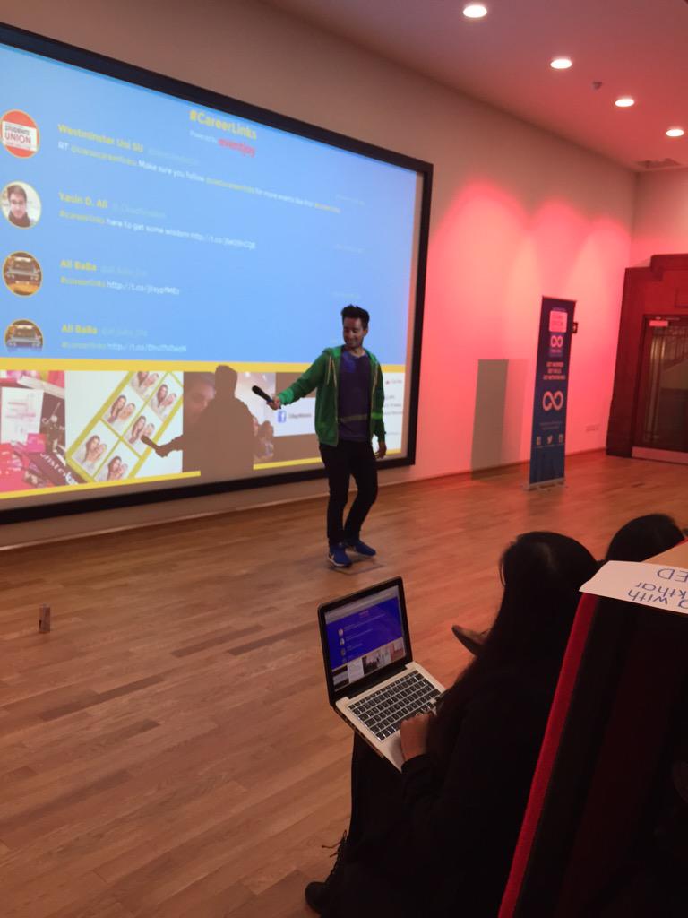 ssaregent's tweet photo. Q&amp;A with @sollyakhtar #CareerLinks http://t.co/K6CsM11M3i