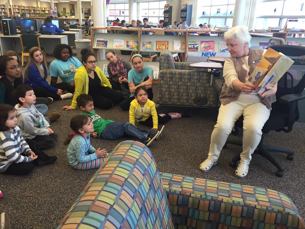 Library time with Ms. Eidmann