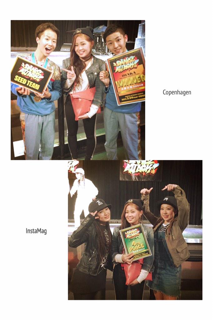 nunukunlove's tweet photo. 昨日ATTACKの応援いってきた〜
いっくんいっちゃん優勝😍✨
りかまゆか4位✨
おめちっく特別賞✨最高🙏
入賞した方おめでとうございます！

そのあとつきくまとおめと串カツ✊

ののももちかありがとう💓

#幸せ#ATTACK http://t.co/82dfnGFaNy