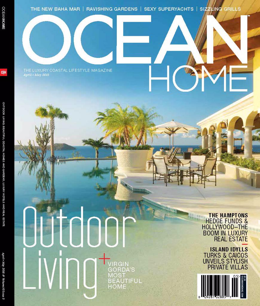 NLIntDesign's tweet photo. @oceanhomemag Thank you for the awesome cover story about our Virgin Island project! #grateful http://t.co/NZC8hprjDt
