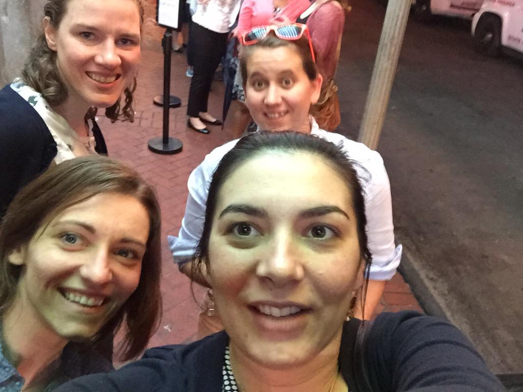 foreversamiam's tweet photo. @TiffMDyer @K_bowes @AnnieGreaney thanks for leaning into awkward with me tonight #NASPA15 #adventureswithintroverts http://t.co/g73aN2bFvk