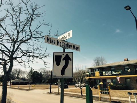 Rob Demovsky on Twitter: "RT @KCousineau09: Potts Ave. has officially