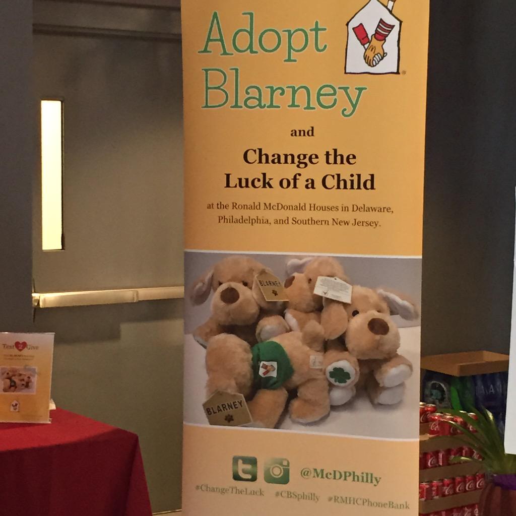 christiepsmith's tweet photo. #EHphillyGO @McDPhilly #ChangeTheLuck of a Child #CBSphilly #RMHCPhoneBank http://t.co/CayUJ7zhZl
