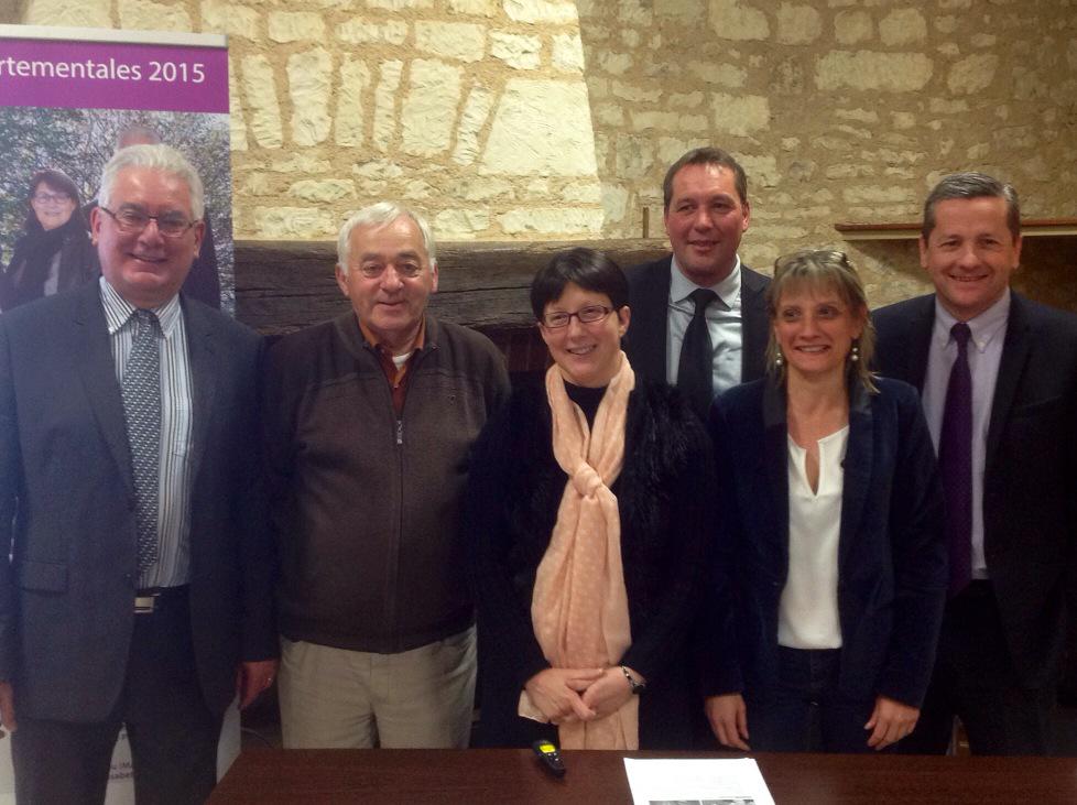 À #Mirebeau, avec le Maire, pour soutenir <a href="/saintpe_princay/">S.SaintPé&B.Prinçay</a> #Départementales2015 <a href="/unionvienne/">Union pour la Vienne</a> @modemvienne