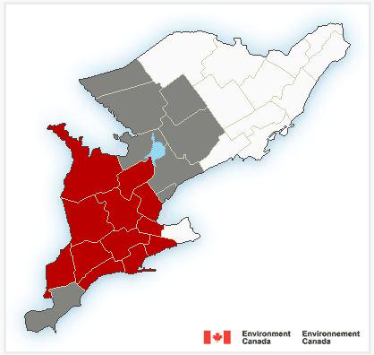 511Ontario's tweet photo. Freezing rain warning and special weather statements for parts of Southern Ontario http://t.co/Ctd1sKkTXk http://t.co/8opynymeN5