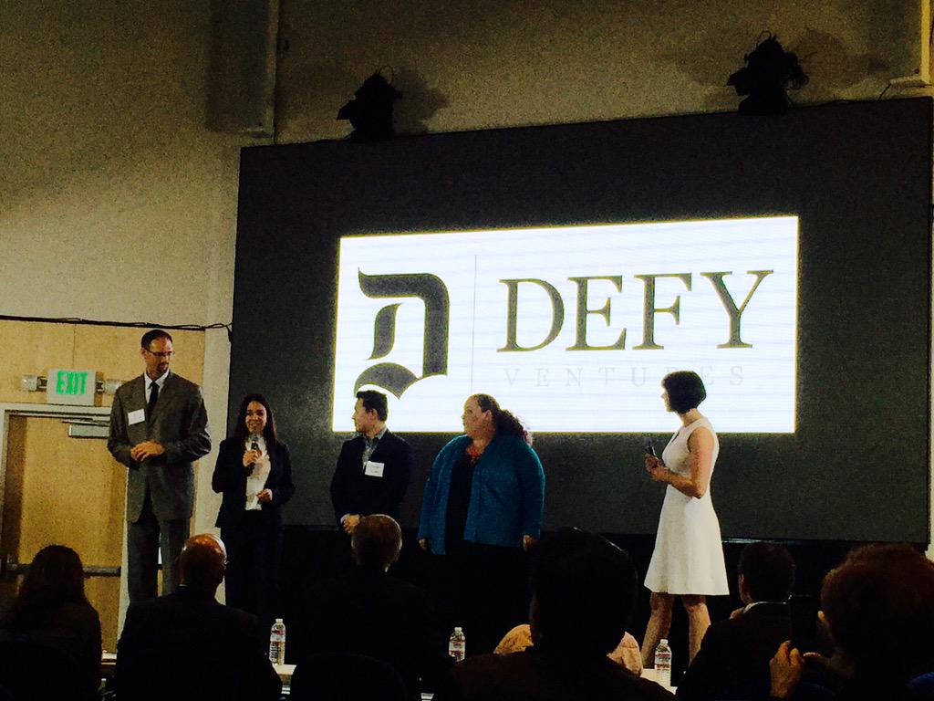 telosventures's tweet image. Proud of our friends @DefyVentures and the EITs pitching today #TransformYourHustle #Startup #DefytheOdds