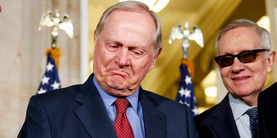 golfweek's tweet photo. To Jack Nicklaus goes the highest civilian honor, the Congressional Gold Medal http://t.co/ZCBKMeUz9a http://t.co/9WHRe8GbtA