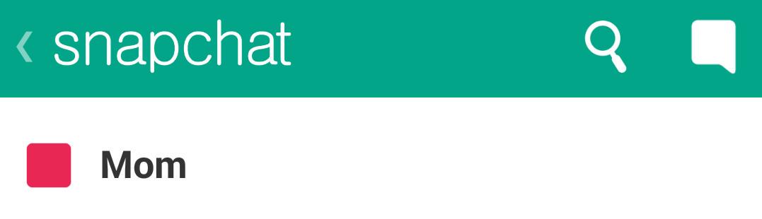 ConnorChambersc's tweet image. That frightening moment when you realize your mom has snapchat