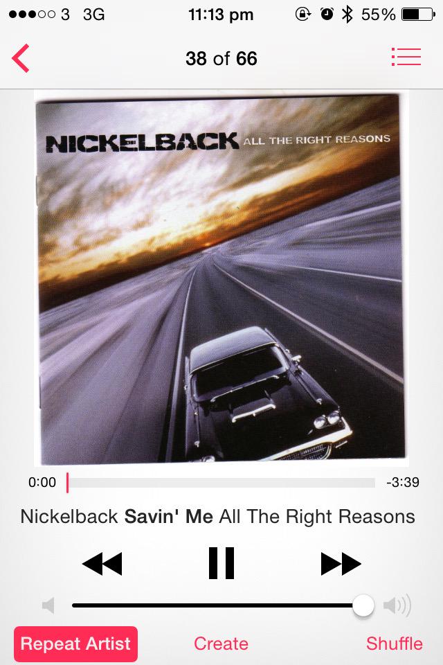 Bit of music in bed, can't sleep 😣😪 #Nickelback http://t.co/0cVJ59pS1U
