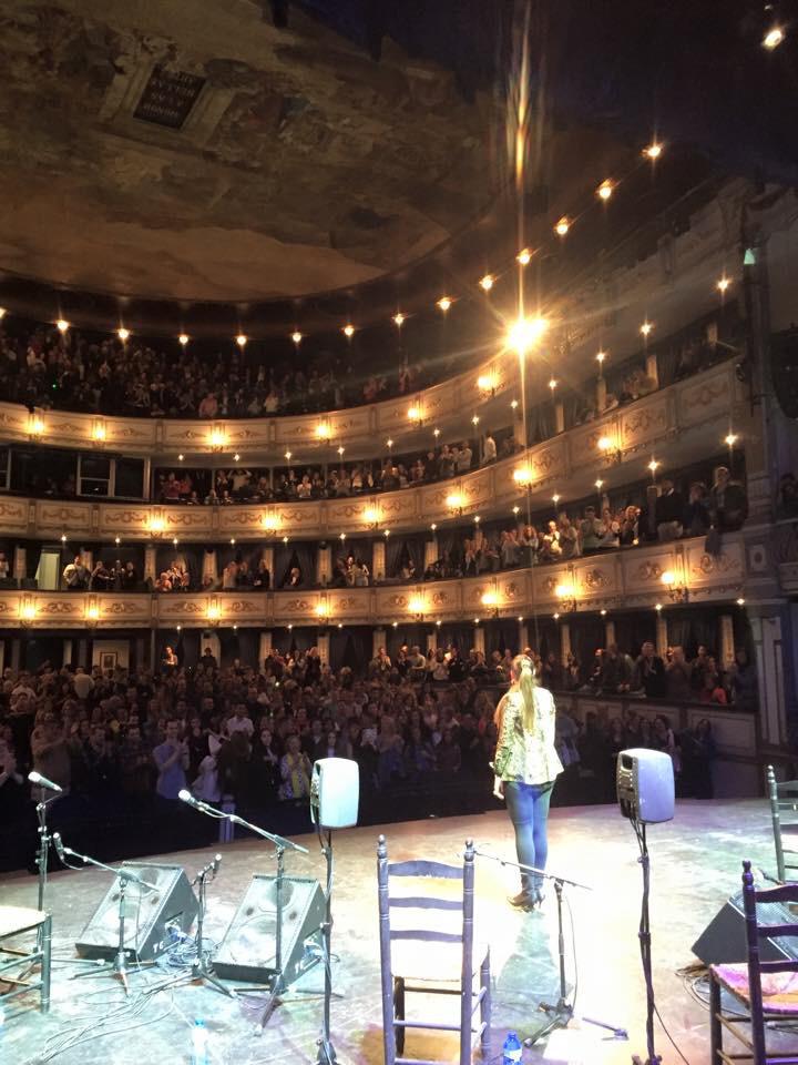 .<a href="/npastorioficial/">Niña Pastori Oficial</a> desde el Teatro Cervantes en Málaga.