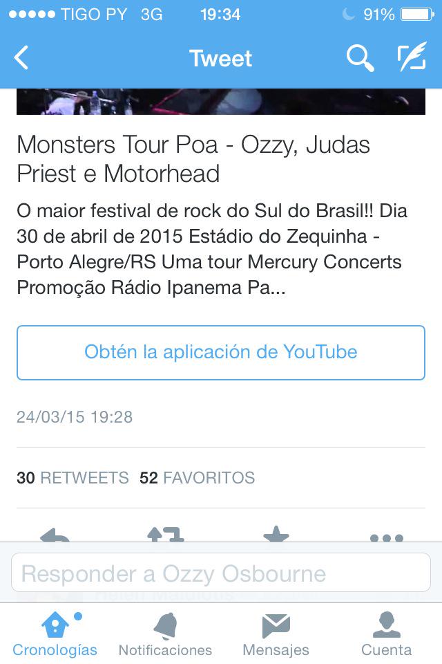 <a href="/rockenpy/">Rock en Paraguay</a> <a href="/cromatica_rock/">Cromática Rock</a> <a href="/karen_ovando/">Karen Ovando</a> <a href="/rockandpoppy/">Rock&Pop Paraguay</a> <a href="/RockPyCom/">RockPy.Com</a> @TwitterBrasil <a href="/VisitBrasil/">Visit Brasil</a> <a href="/ozzybrasil/">Ozzy Brasil</a> <a href="/raulmelamed/">Raúl Melamed 🇮🇱</a>
