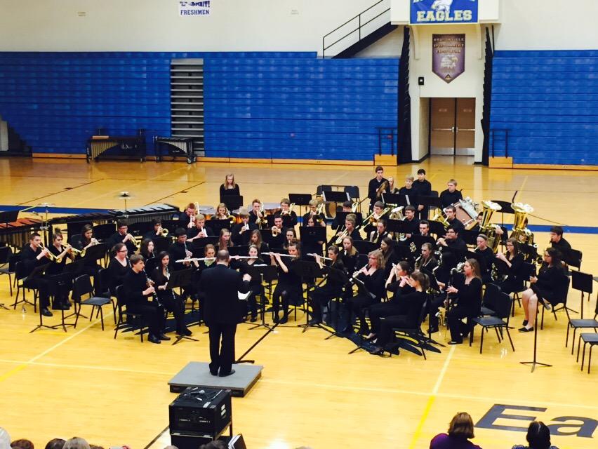 HudsonvilleHS's tweet photo. Great performances by the HHS bands at the Mid Winter Concert! http://t.co/vyyzFWJbe3