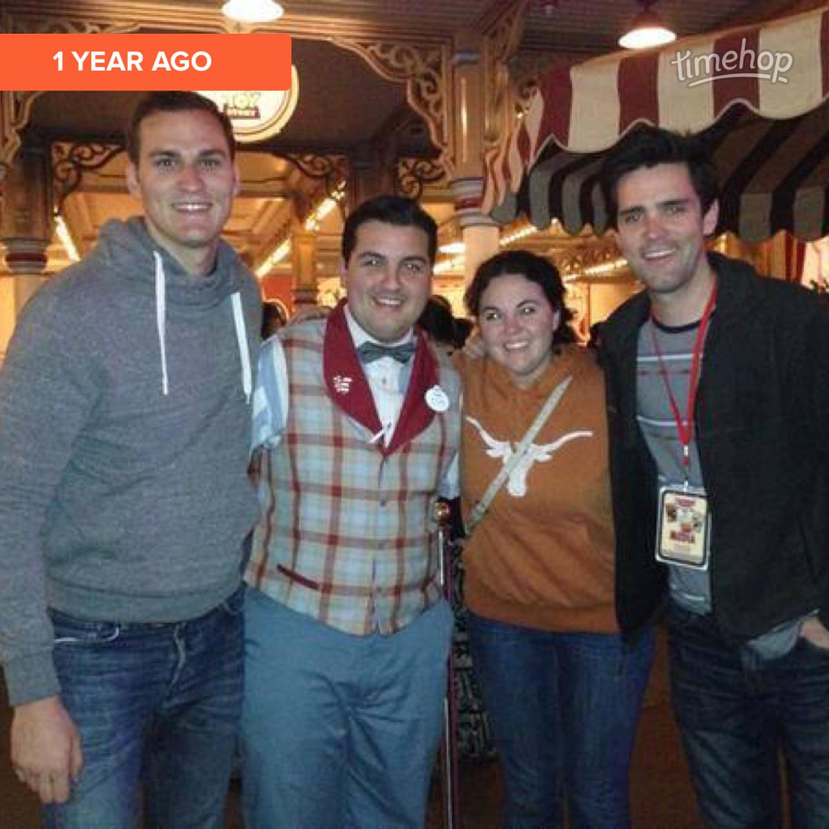 Exactly 1 year ago today! via <a href="/timehop/">Timehop</a>. Thanks for comin by, maniacs. <a href="/adamrucker/">Adam Rucker</a>  timehop.com/c/fup:10201907…