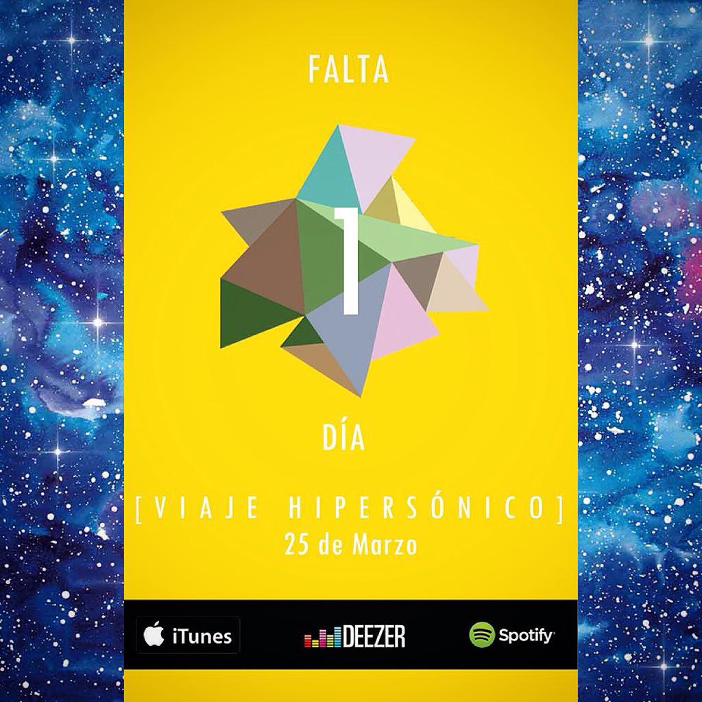 Tonico_86's tweet photo. Finalizamos el conteo regresivo! A partir de mañana estará disponible nuestro #EP #ViajeHipersónico!#TiendasDigitales http://t.co/Xs1XRFvUjz