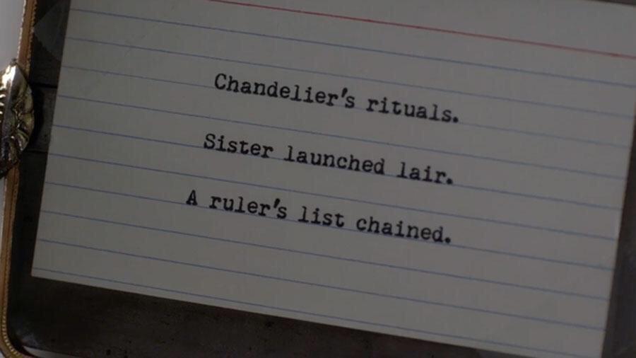 DrewVAckerCrew's tweet photo. To ones asking me who Charles is: rearrange those letters. They all say "Charles DiLaurentis" #BigAReveal #PLL http://t.co/AUxyzjZBkG