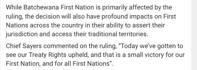 piyesisbrand's tweet photo. "A small victory for our (Batchewana) First Nation, and for all First Nations" http://t.co/Kg5kgBoyJK #FNpoli #FNlaw http://t.co/Ncv4MjhKKF