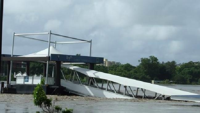 IT was flotsam in the 2011 floods, but a new #Brisbane ferry terminal is set for any weather - couriermail.com.au/questnews/west…