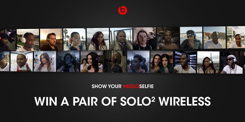 beatsbydre's tweet photo. Submit a #SoloSelfie video to win Solo2 Wireless! Use #SoloSelfie &amp; #BeatsContest Full rules: http://t.co/vh3L6c90QP http://t.co/zvzrilTgiF