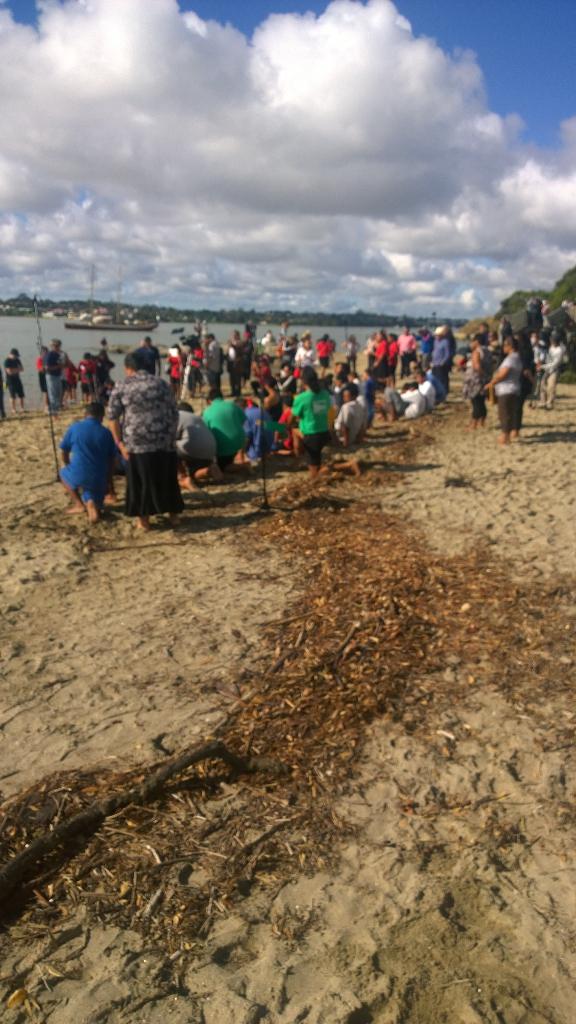 WhaeaNin's tweet image. The Haka Powhiri! #Stonefields