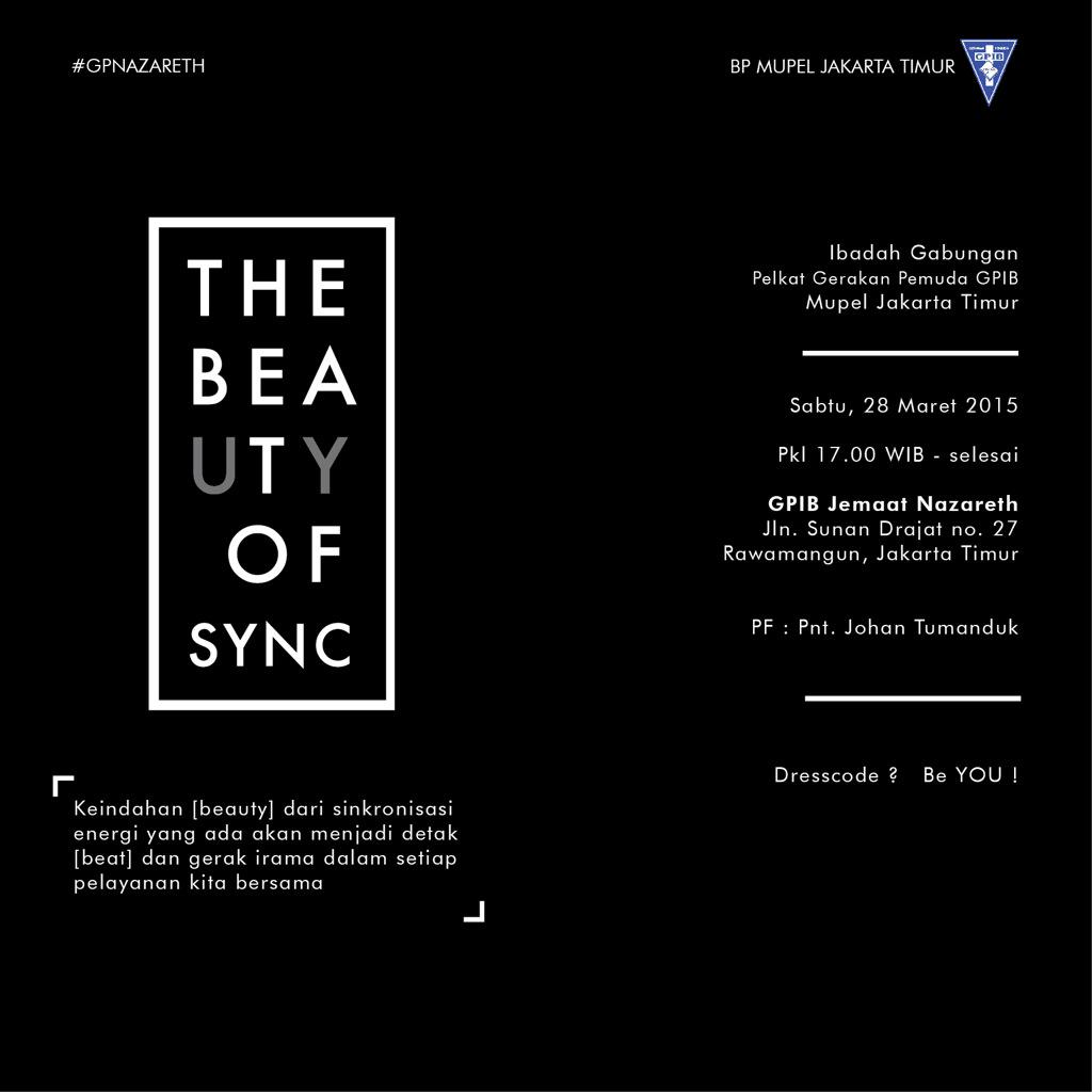 BE THERE, BE READY, AND GET SYNCED WITH US!