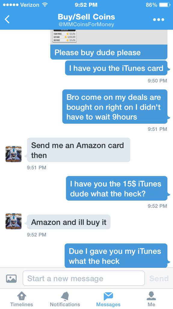 BuyMm's tweet photo. @MMCoinsForMoney BLOCK HIM HE SCAMMS🚨🚨🚨 http://t.co/FgipPl2NVk