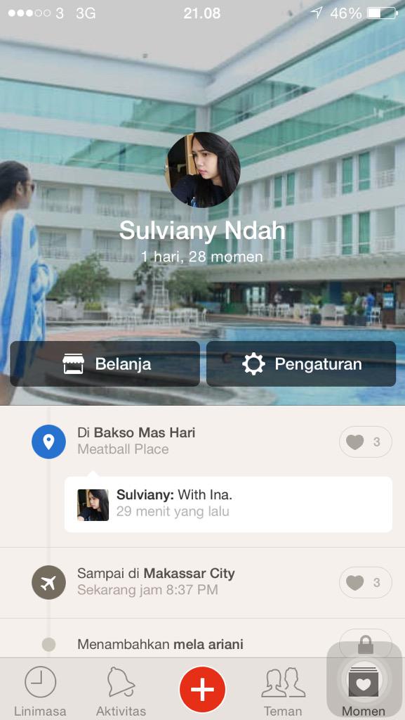 IndahSulviani's tweet photo. Add yahh, my new path .. Oke thanks before.. http://t.co/cPRa7u2Llo