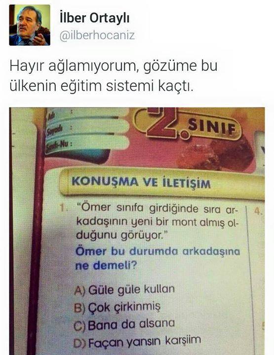Eğitim sistemimisss... Kıymetlimisss...