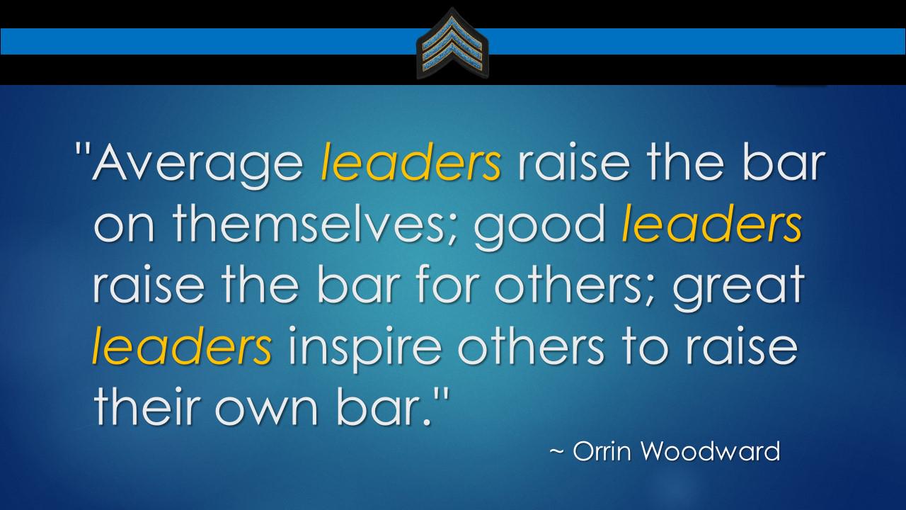 TBLL on Twitter: "LEADERSHIP QUOTE: "Average leaders raise the bar on  themselves; good leaders raise the bar for others; great . . ."  http://t.co/v0xfjMq73x" / Twitter