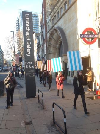 Happy Birthday Daniel Buren! Final re-staging this FRIDAY, Parliament Sq! 