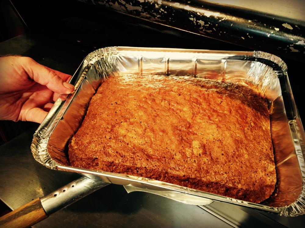 LittleItalyGlas's tweet photo. Our homemade carrot cake.... fresh out of the oven this morning #cakes #LittleItaly #ByresRoad #Glasgow http://t.co/o6FNURCBky