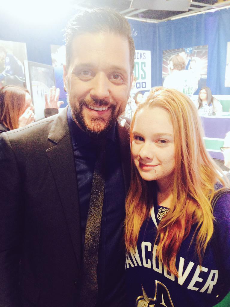 birdingdolly's tweet photo. Meeting George @strombo at #CFKTelethon was quite amazing! Thank you for taking the time to say Hello! Meant a lot. http://t.co/eHZ4cTeWNP