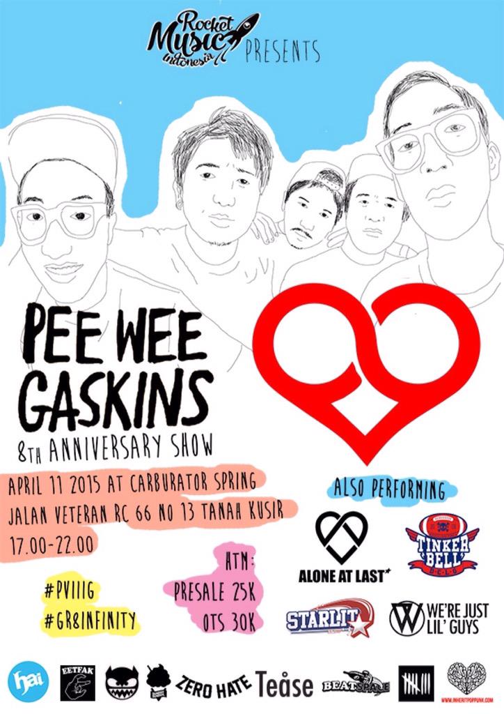 Pee Wee Gaskins 8th Anniversary Show!  Support! <a href="/PWGofficial/">Pee Wee Gaskins</a> #PVIIIG #GR8INFINITY