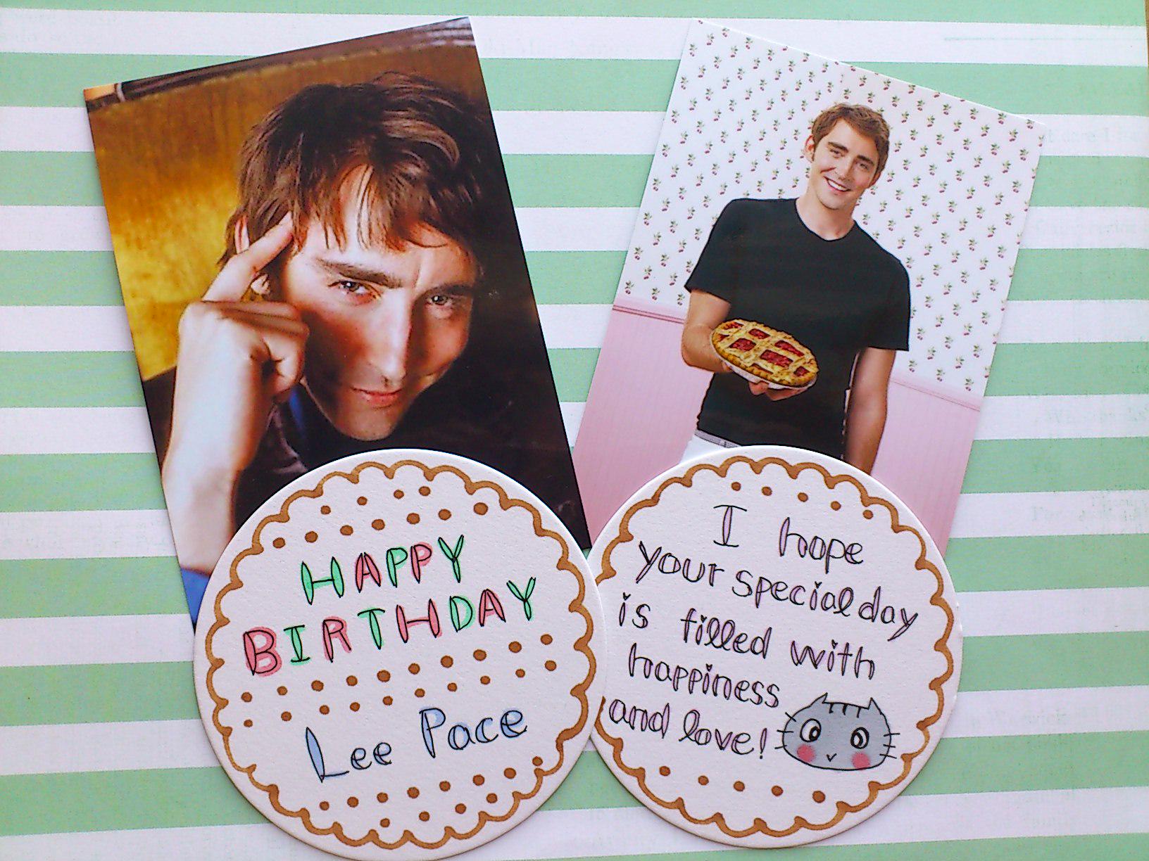 Happy Birthday! Lee Pace!                            
