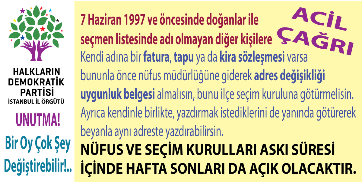 HDP Sisli tweet media