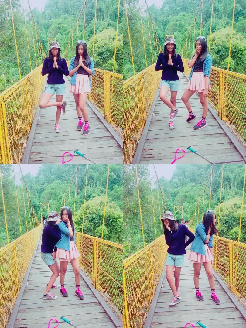 Jembatan Kuning Desa Kerta, Gianyar-Bali