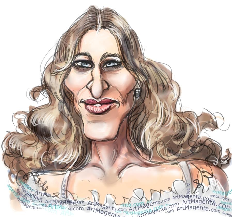 Happy birthday Sarah Jessica Parker (caricature)(c)*  